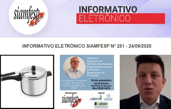 Informativo Eletrônico 251 - SIAMFESP