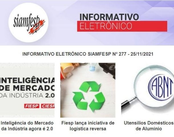 Informativo Eletrônico 277 - SIAMFESP     