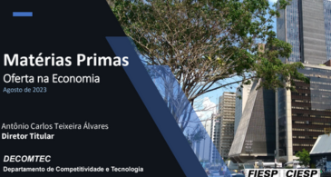 FIESP divulga 26ª edição do Relatório de Matérias Primas